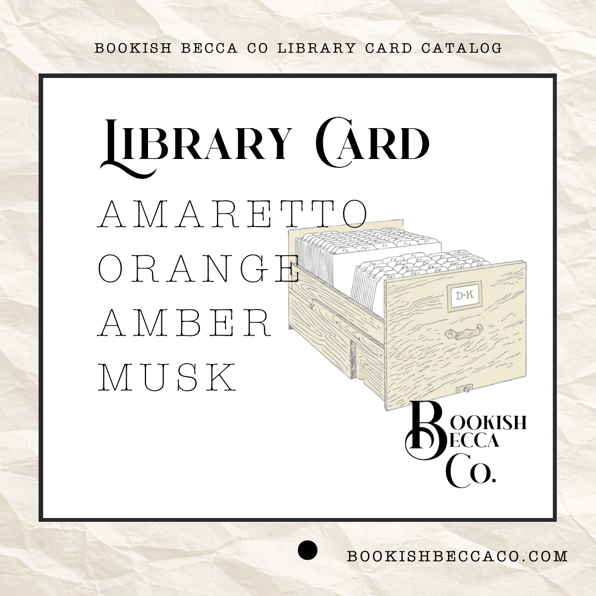 Library Card Fragrance