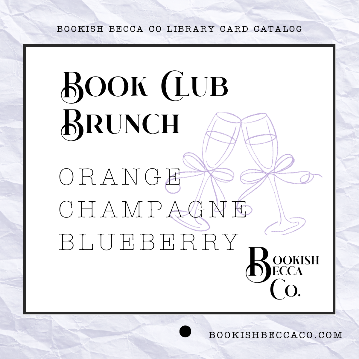 Book Club Brunch Fragrance