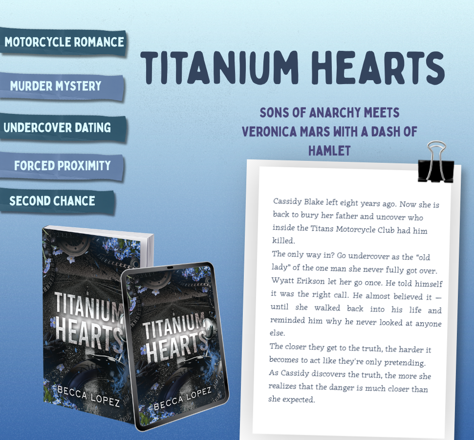 Hand Signed Copy of Titanium Hearts by Becca Lopez