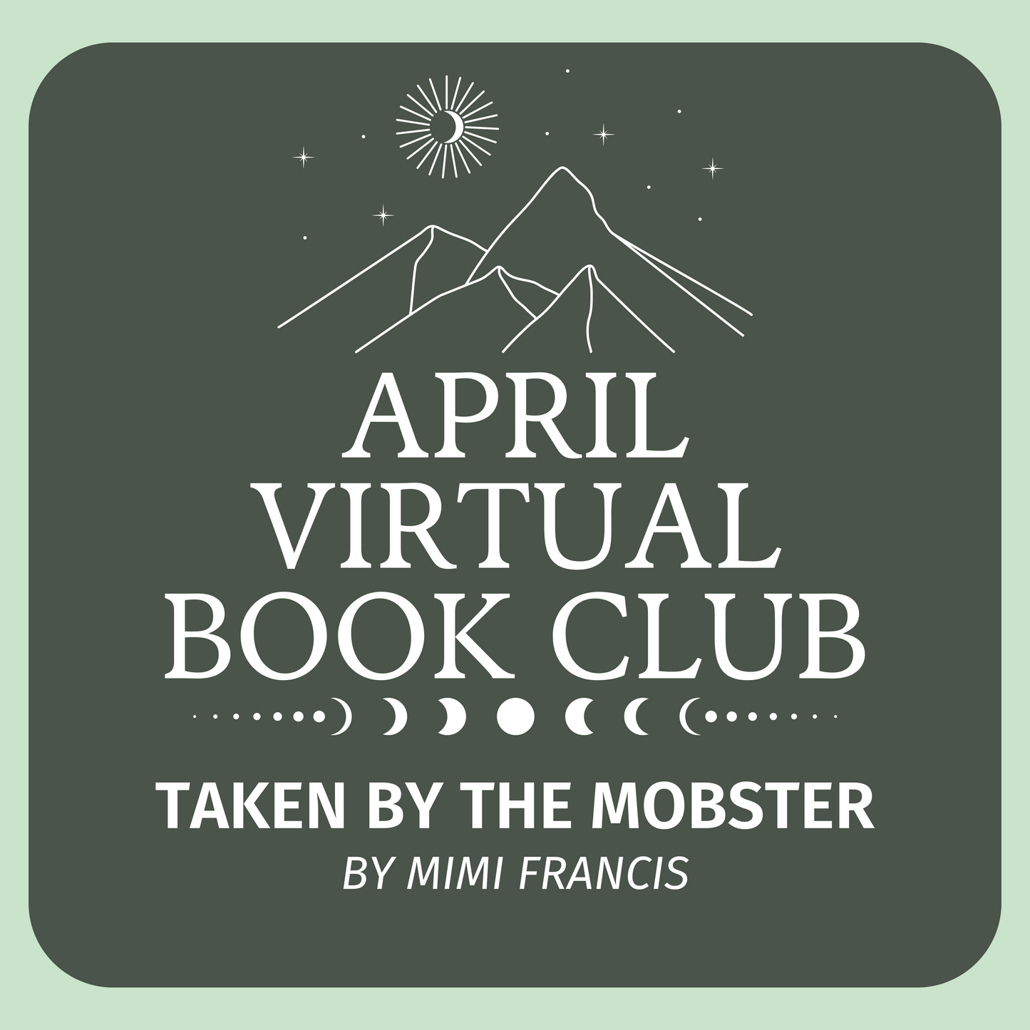 April Virtual Book Club Membership