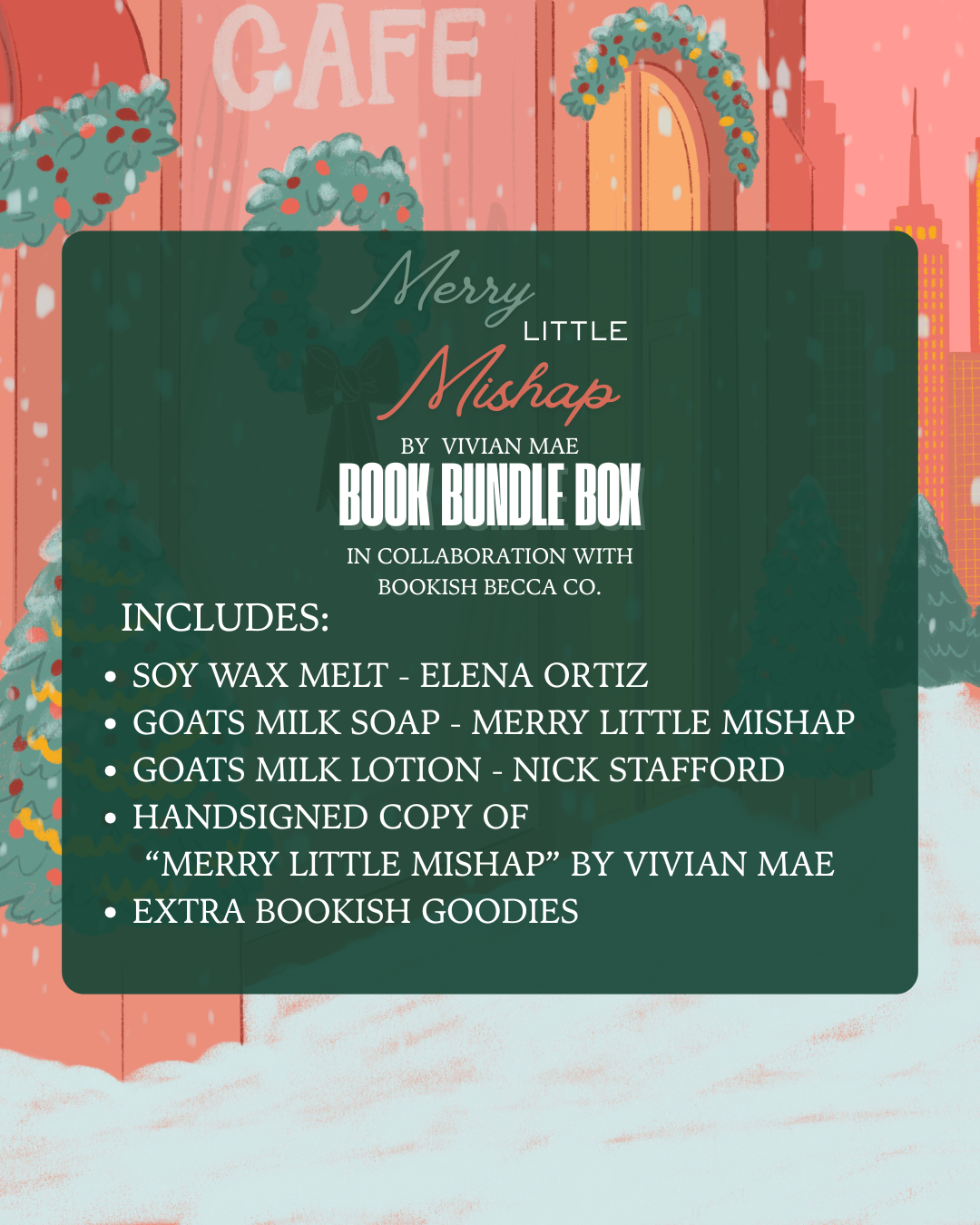 Merry Little Mishap Book Bundle Box - Vivian Mae Officially Licensed