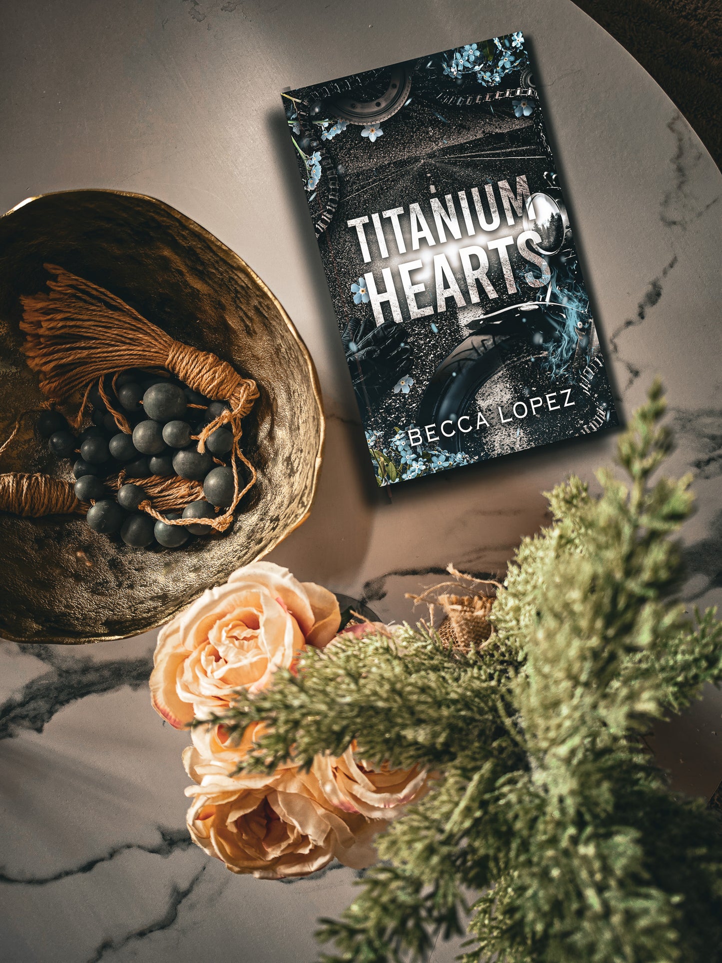 Hand Signed Copy of Titanium Hearts by Becca Lopez